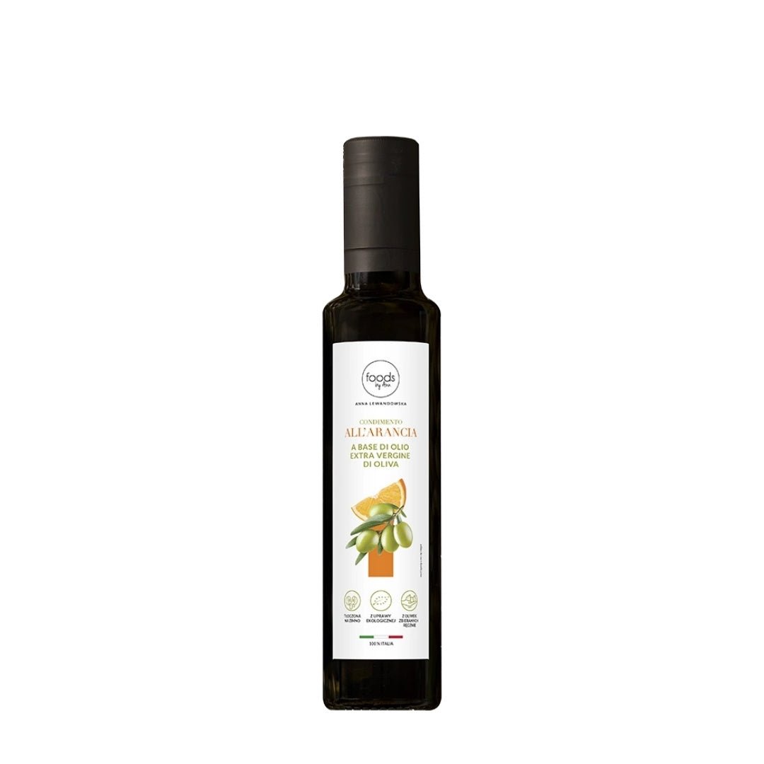 Olive oil - Condimento All’Arancia A Base Di Olio Extra Vergine Di Oliva 250ml - Foods by Ann - Vesa Beauty