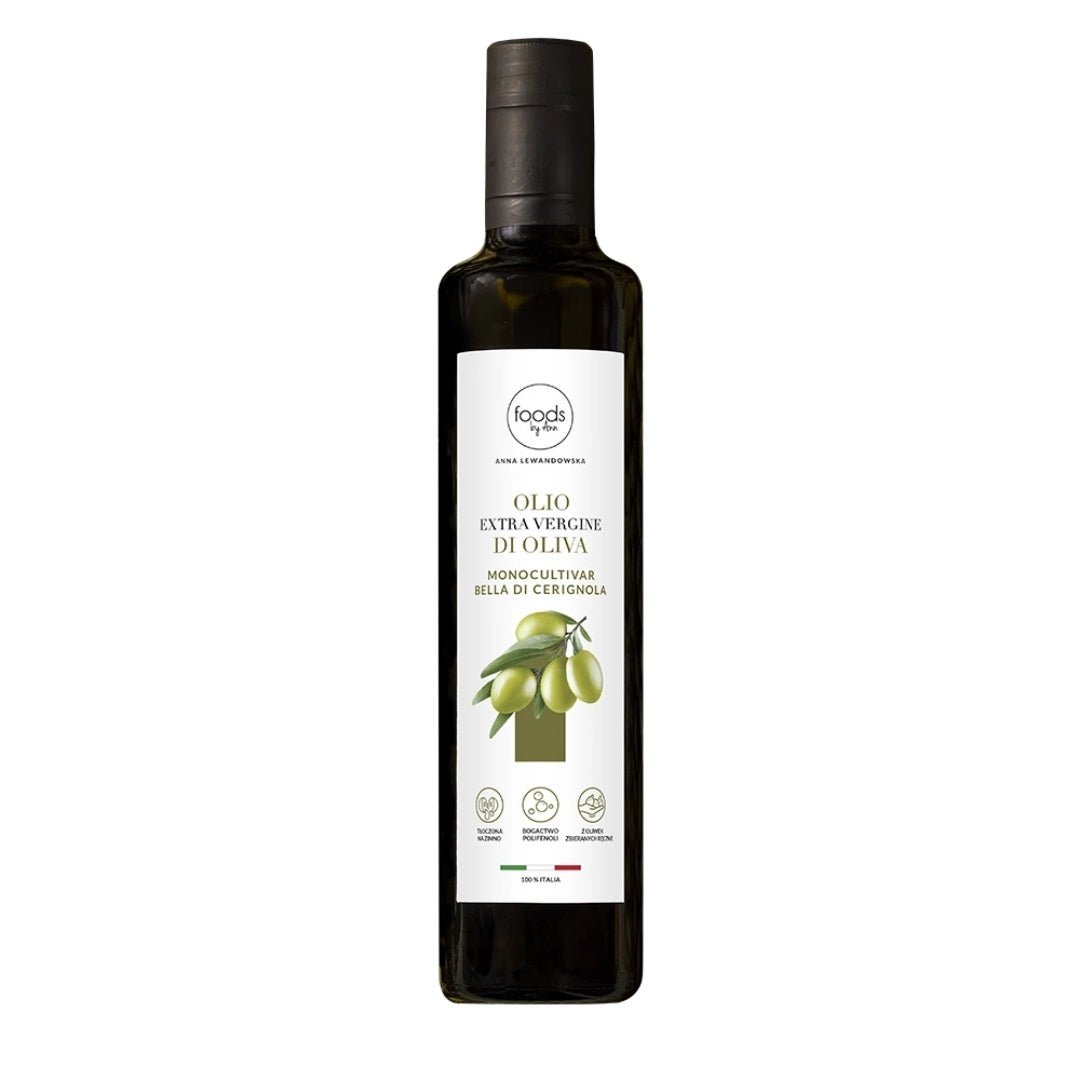 Natural Cosmetics Olive oil - Olio Extra Vergine di Oliva Monocultivar Bella di Cerignola 500ml