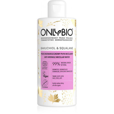 OnlyBio Bakuchiol&Squalane Anti-wrinkle micellar water 300ml - OnlyBio - Vesa Beauty