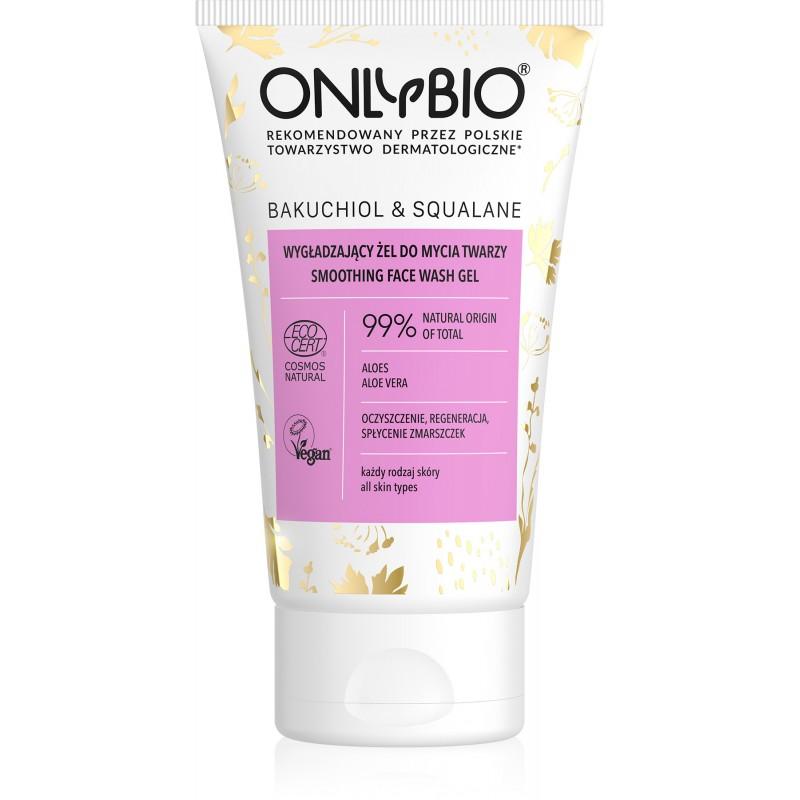 OnlyBio Bakuchiol&Squalane Smoothing Face Wash Gel 150ml - OnlyBio - Vesa Beauty