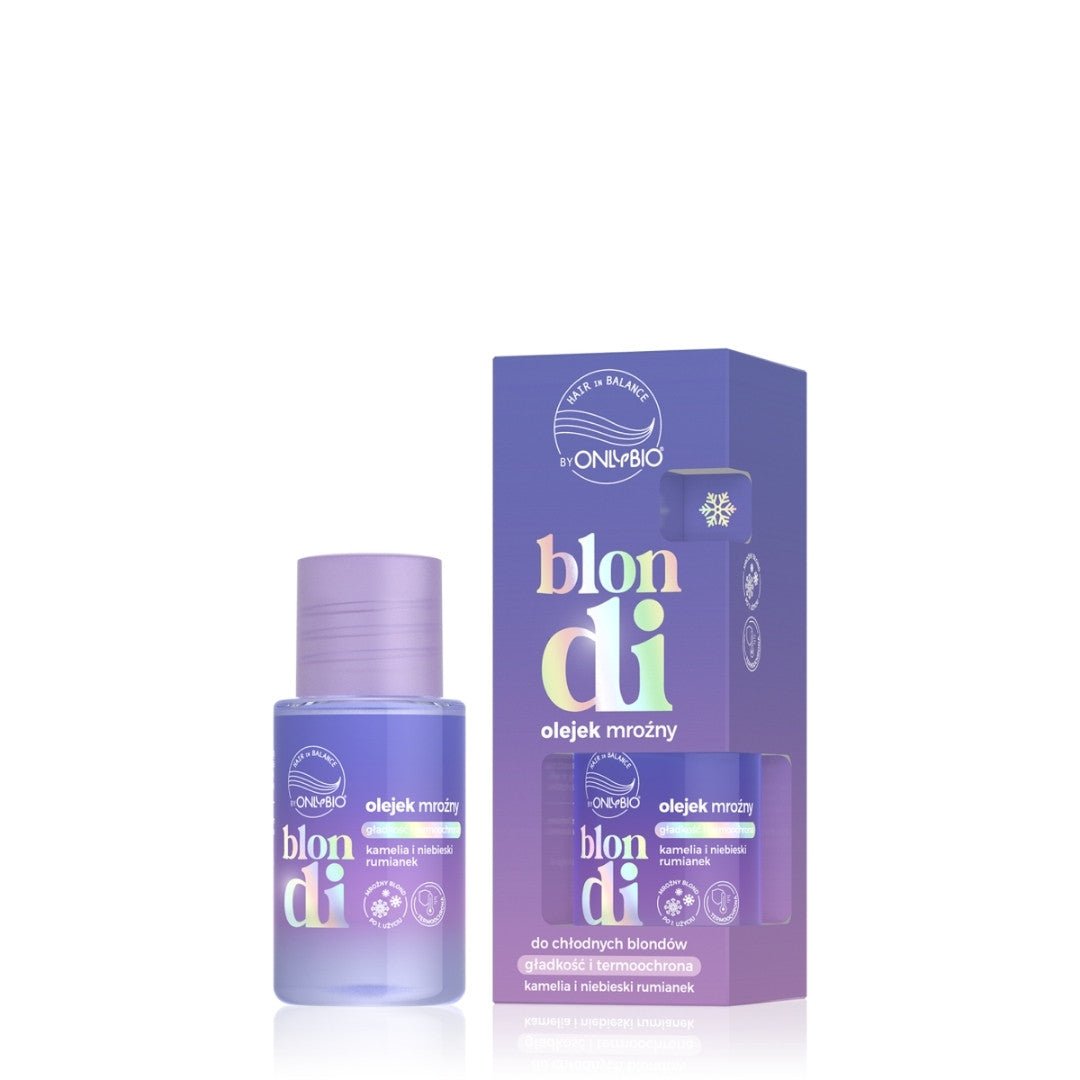 OnlyBio BLONDI Cooling oil for cool-toned blondes 20ml - OnlyBio - Vesa Beauty