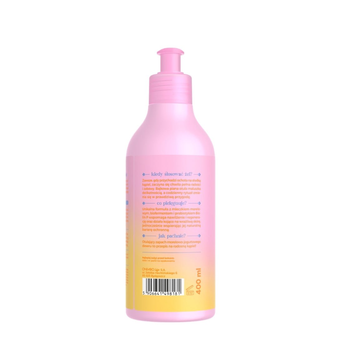 OnlyBio Body in Balance Kids - APRICOT fairy - tale body wash 400ml - OnlyBio - Vesa Beauty