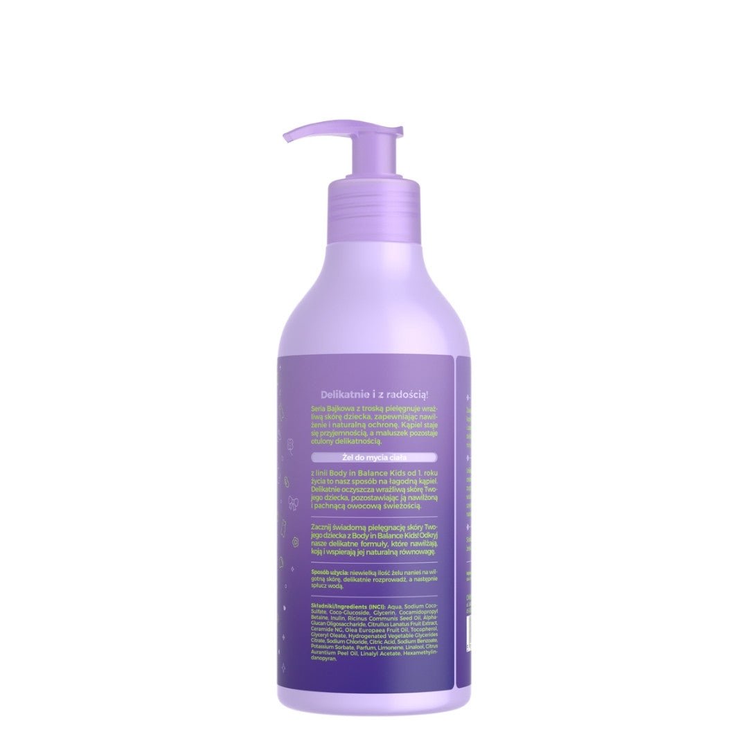 OnlyBio Body in Balance Kids - JELLY fairy - tale body wash 400ml - OnlyBio - Vesa Beauty