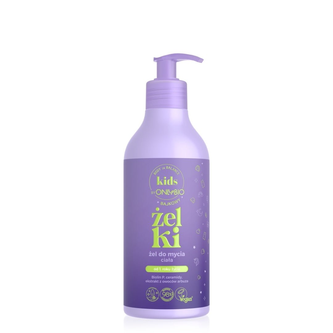 OnlyBio Body in Balance Kids - JELLY fairy - tale body wash 400ml - OnlyBio - Vesa Beauty