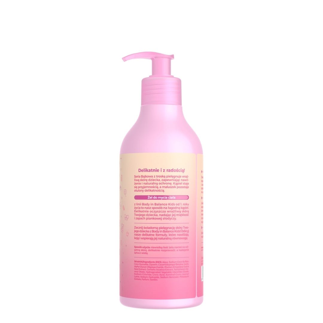 OnlyBio Body in Balance Kids - MARSHMALLOW fairy - tale body wash 400ml - OnlyBio - Vesa Beauty