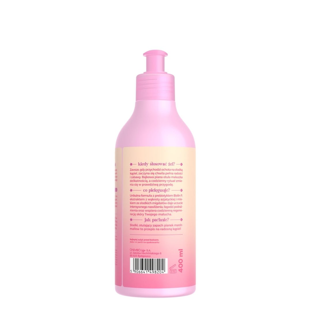 OnlyBio Body in Balance Kids - MARSHMALLOW fairy - tale body wash 400ml - OnlyBio - Vesa Beauty