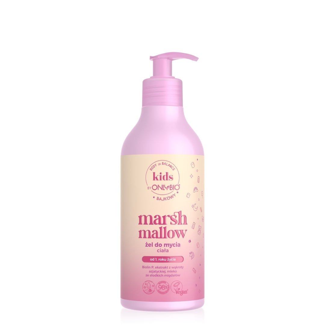 OnlyBio Body in Balance Kids - MARSHMALLOW fairy - tale body wash 400ml - OnlyBio - Vesa Beauty