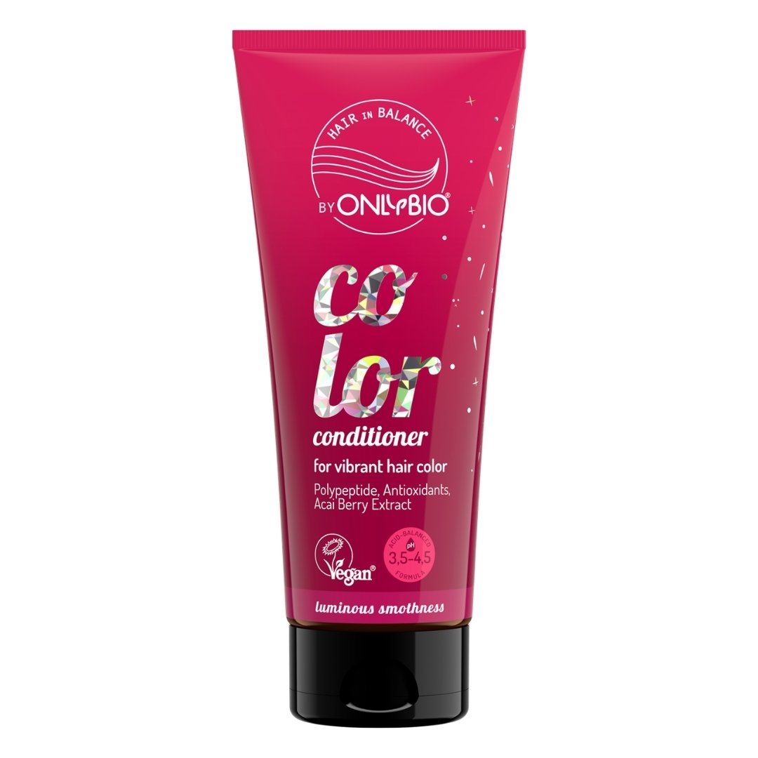 OnlyBio COLOR Conditioner for vibrant hair color 200ml EN - OnlyBio - Vesa Beauty