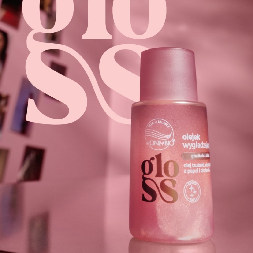 OnlyBio GLOSS Smoothing oil with a radiant finish 20ml - OnlyBio - Vesa Beauty