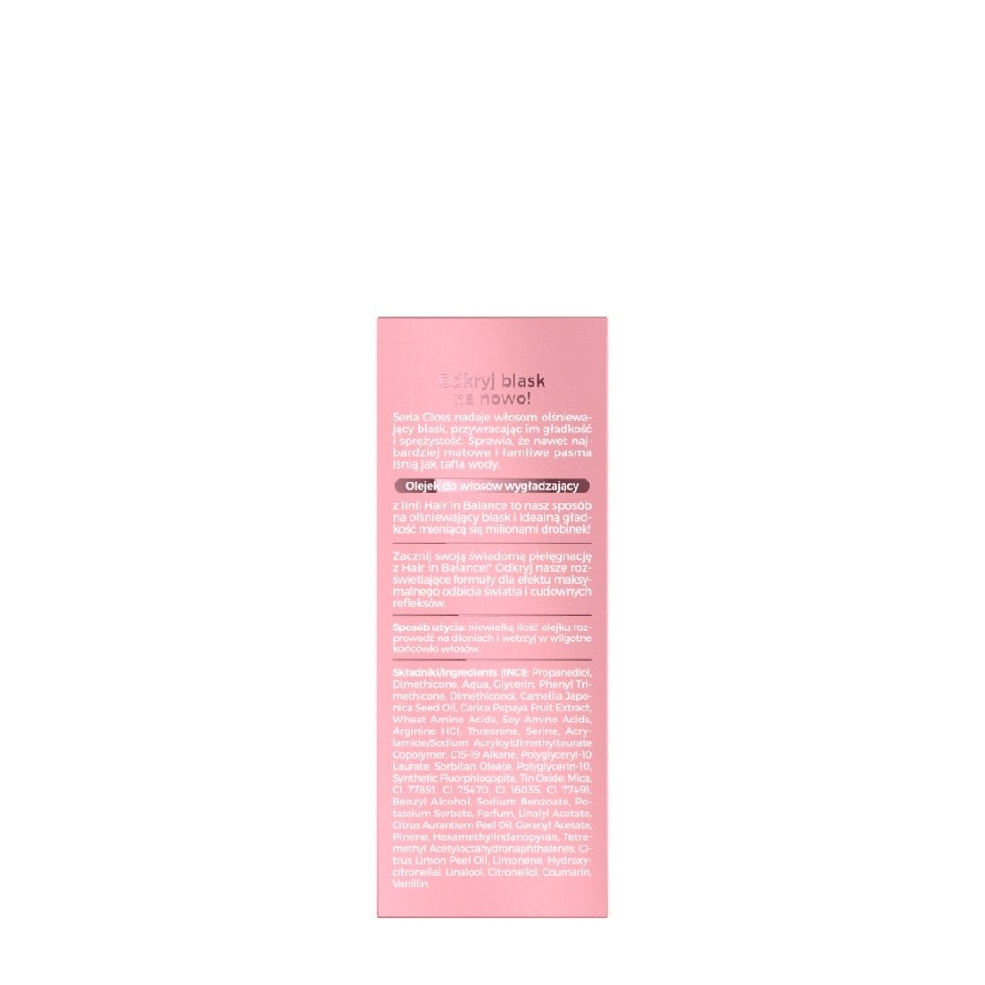 OnlyBio GLOSS Smoothing oil with a radiant finish 20ml - OnlyBio - Vesa Beauty