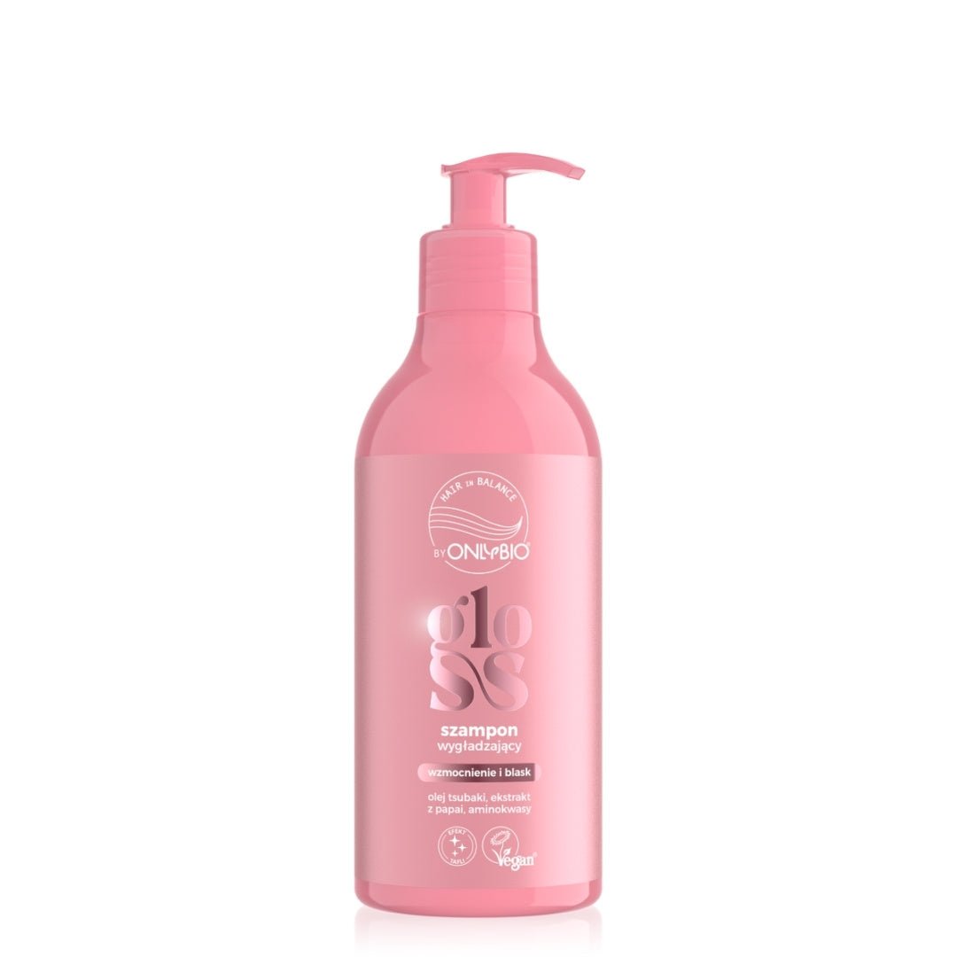 OnlyBio GLOSS Smoothing shampoo 400ml - OnlyBio - Vesa Beauty