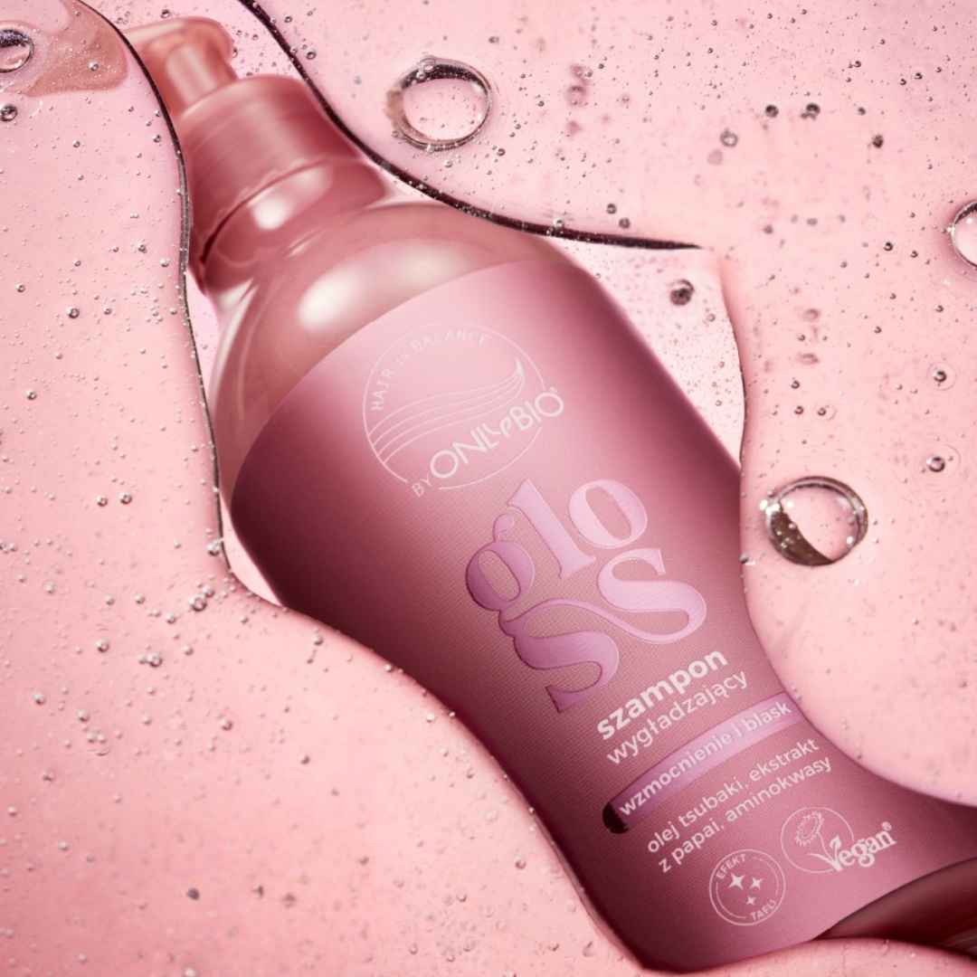 OnlyBio GLOSS Smoothing shampoo 400ml - OnlyBio - Vesa Beauty