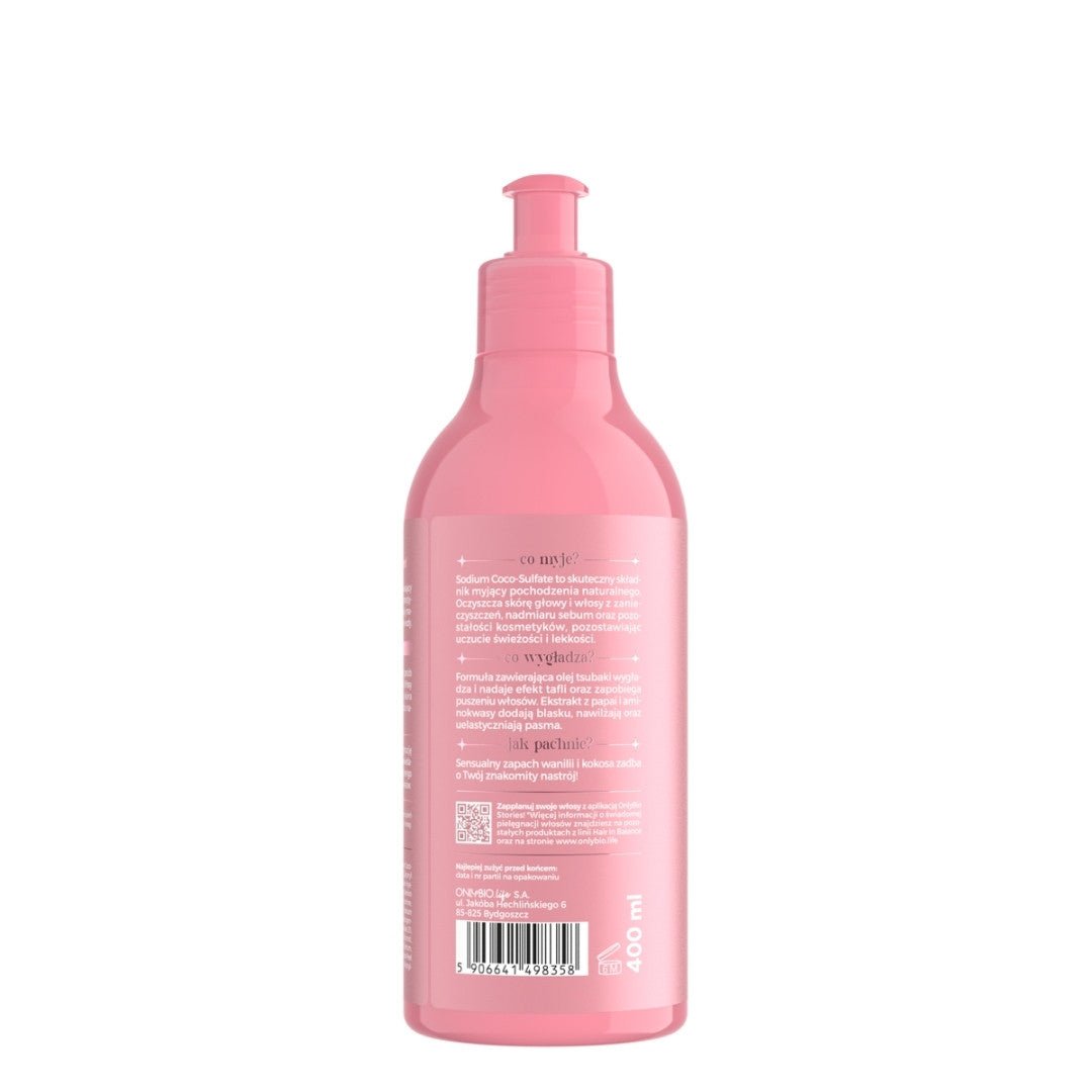 OnlyBio GLOSS Smoothing shampoo 400ml - OnlyBio - Vesa Beauty