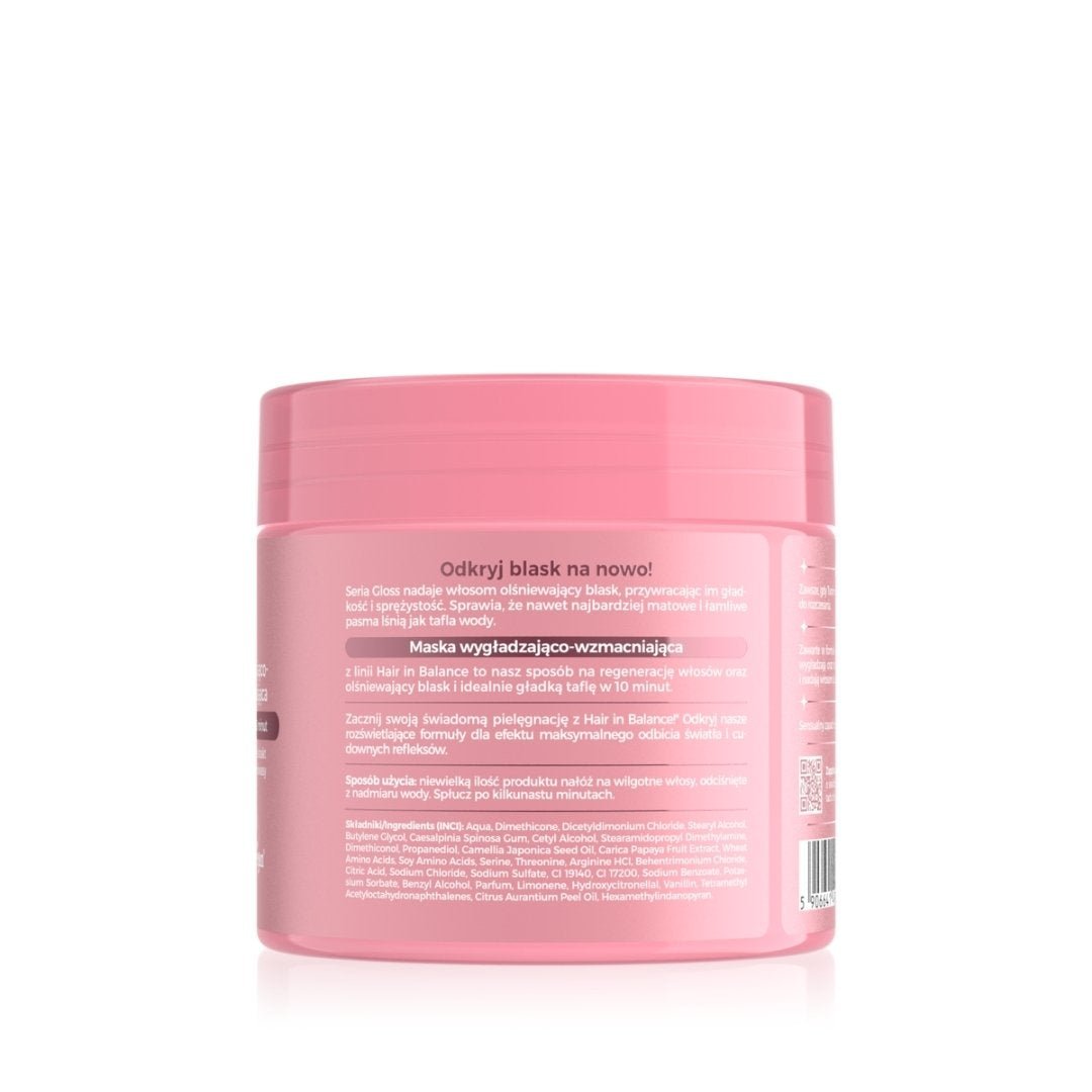 OnlyBio GLOSS Smoothing & Strengthening Mask 280ml - OnlyBio - Vesa Beauty