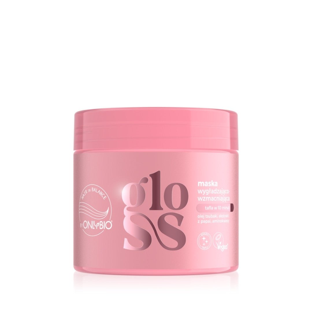 OnlyBio GLOSS Smoothing & Strengthening Mask 280ml - OnlyBio - Vesa Beauty
