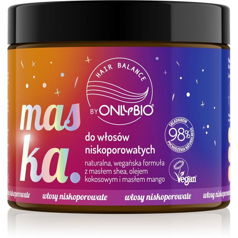 OnlyBio Hair Balance Mask for Low Porosity Hair 400ml - OnlyBio - Vesa Beauty