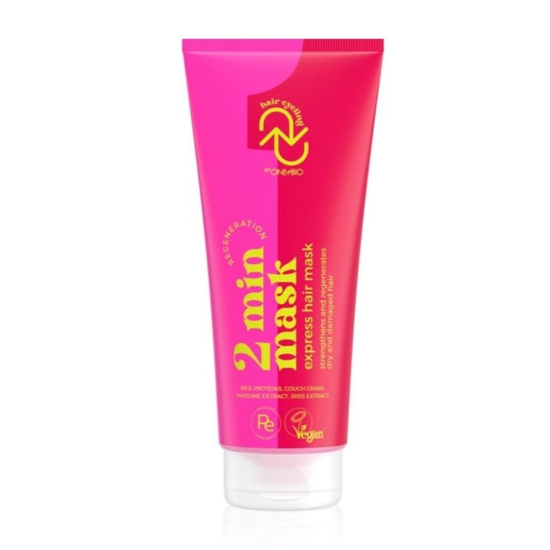 OnlyBio Hair Cycling - Regeneration - 2 - minute Express Hair Mask 200ml EN - OnlyBio - Vesa Beauty