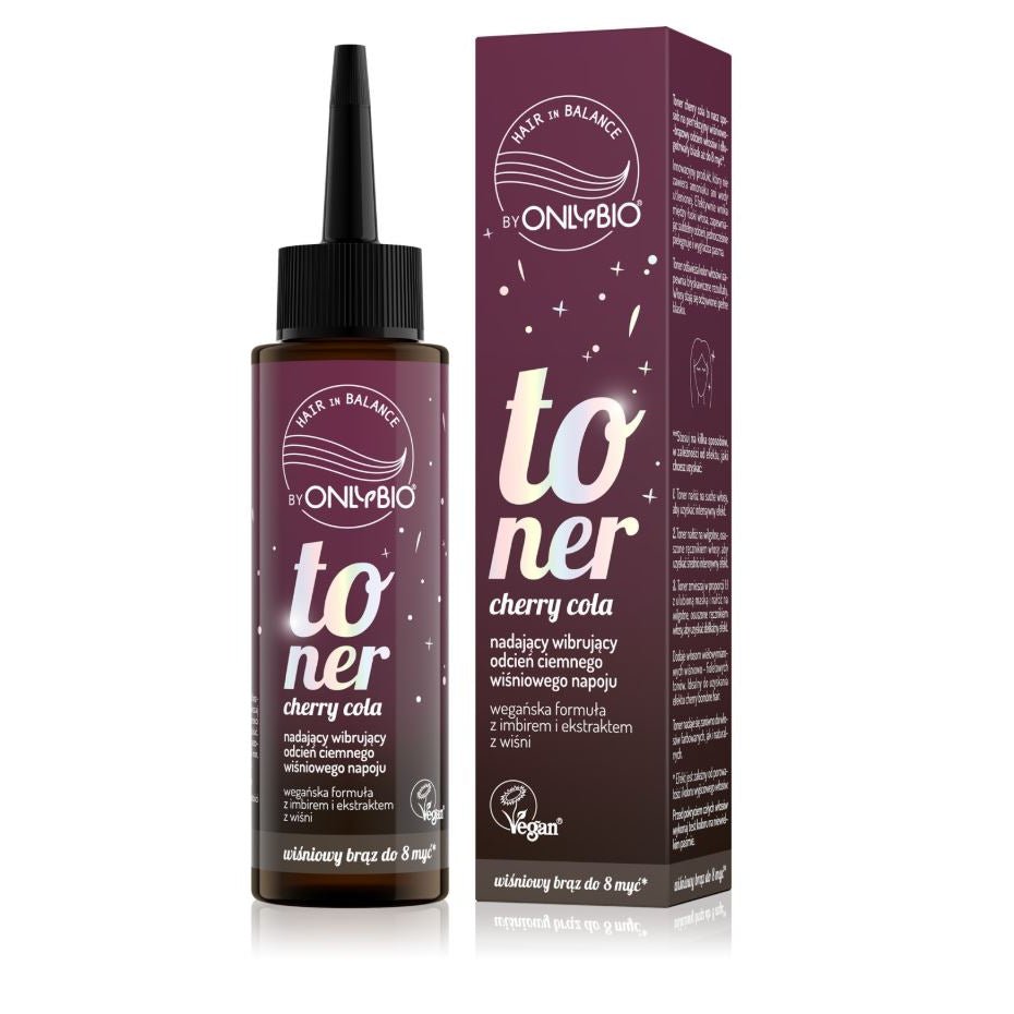OnlyBio Hair in Balance - Cherry - Cola Toner 100ml.. - OnlyBio - Vesa Beauty