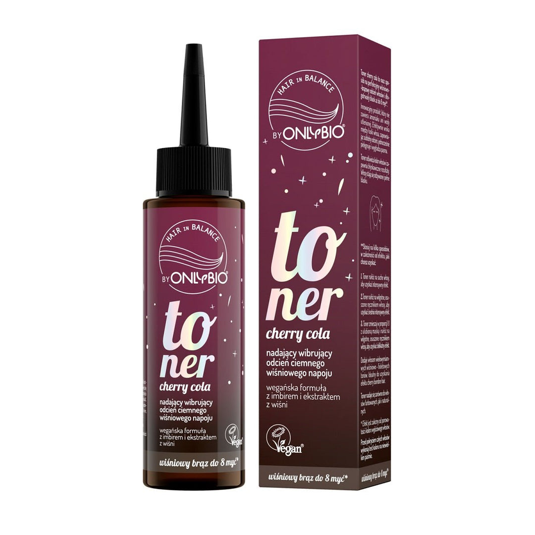 OnlyBio Hair in Balance - Cherry - Cola Toner 100ml - OnlyBio - Vesa Beauty