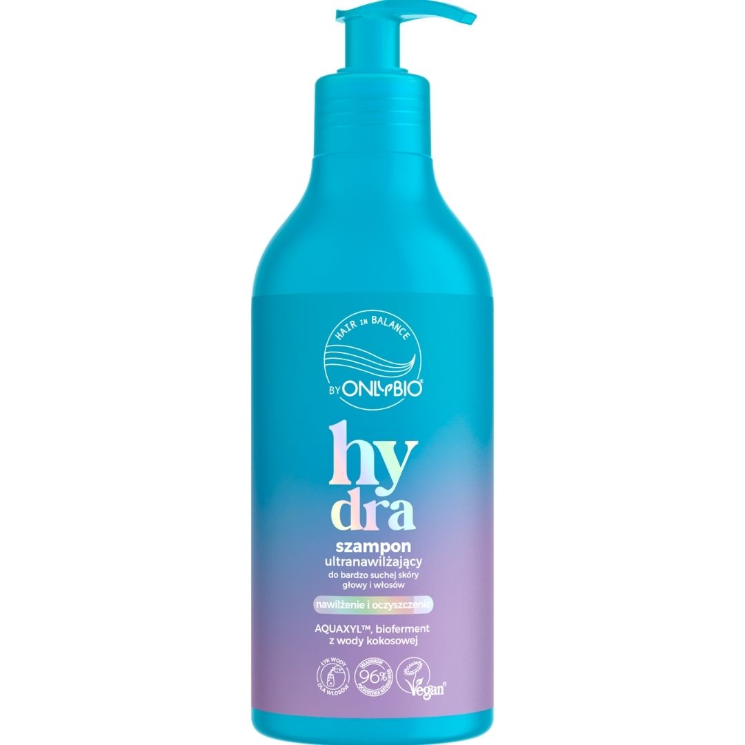 Hair in Balance HYDRA Ultra-Moisturising Shampoo for Very Dry Scalp &amp; Hair 400ml