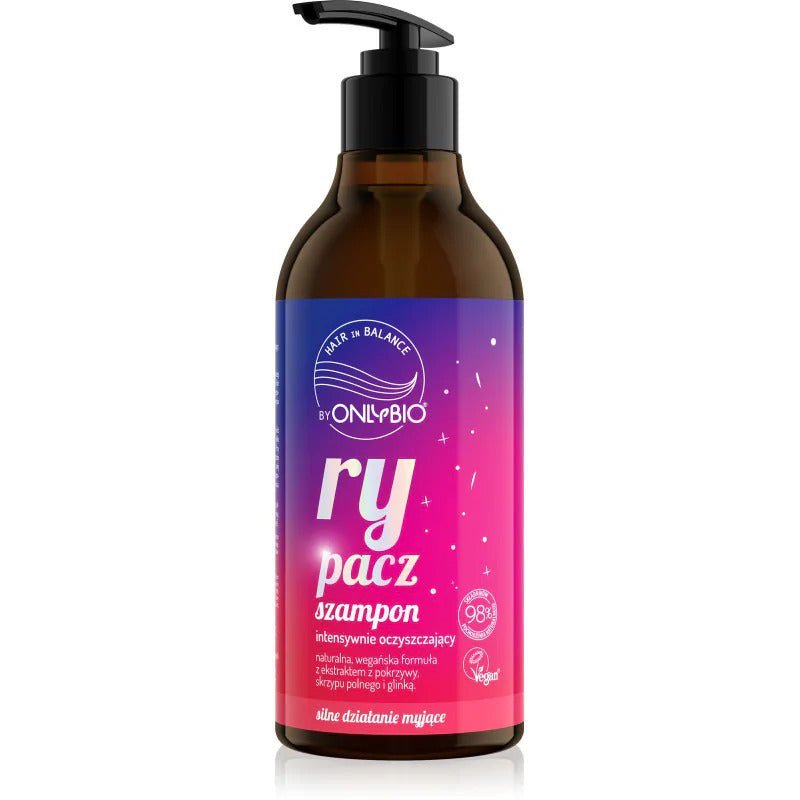 OnlyBio Hair in Balance - Intensive cleansing Shampoo Rypacz 400ml - OnlyBio - Vesa Beauty