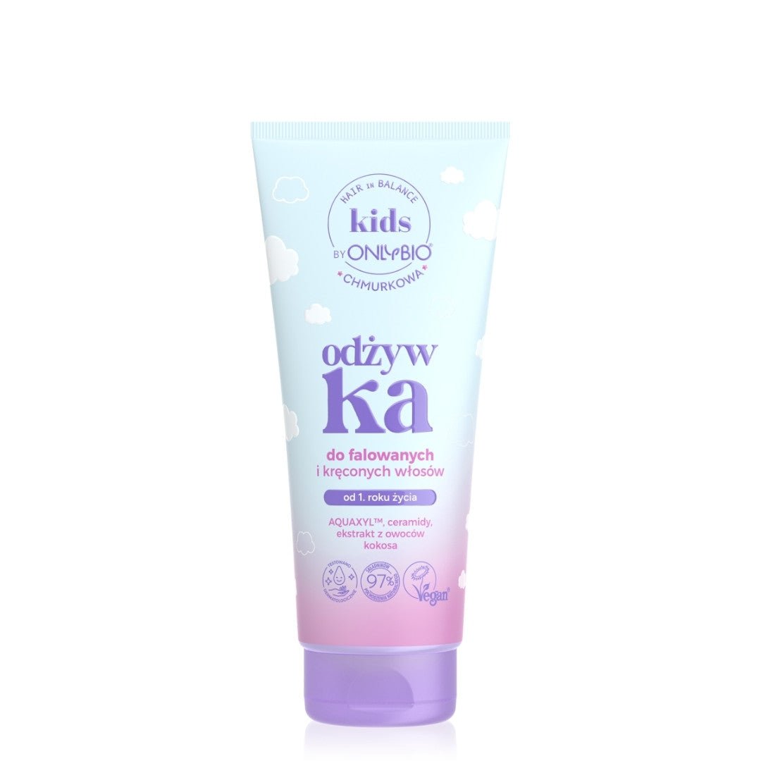 OnlyBio Hair in Balance Kids - CLOUDY Conditioner for wavy and curly hair 200ml - OnlyBio - Vesa Beauty
