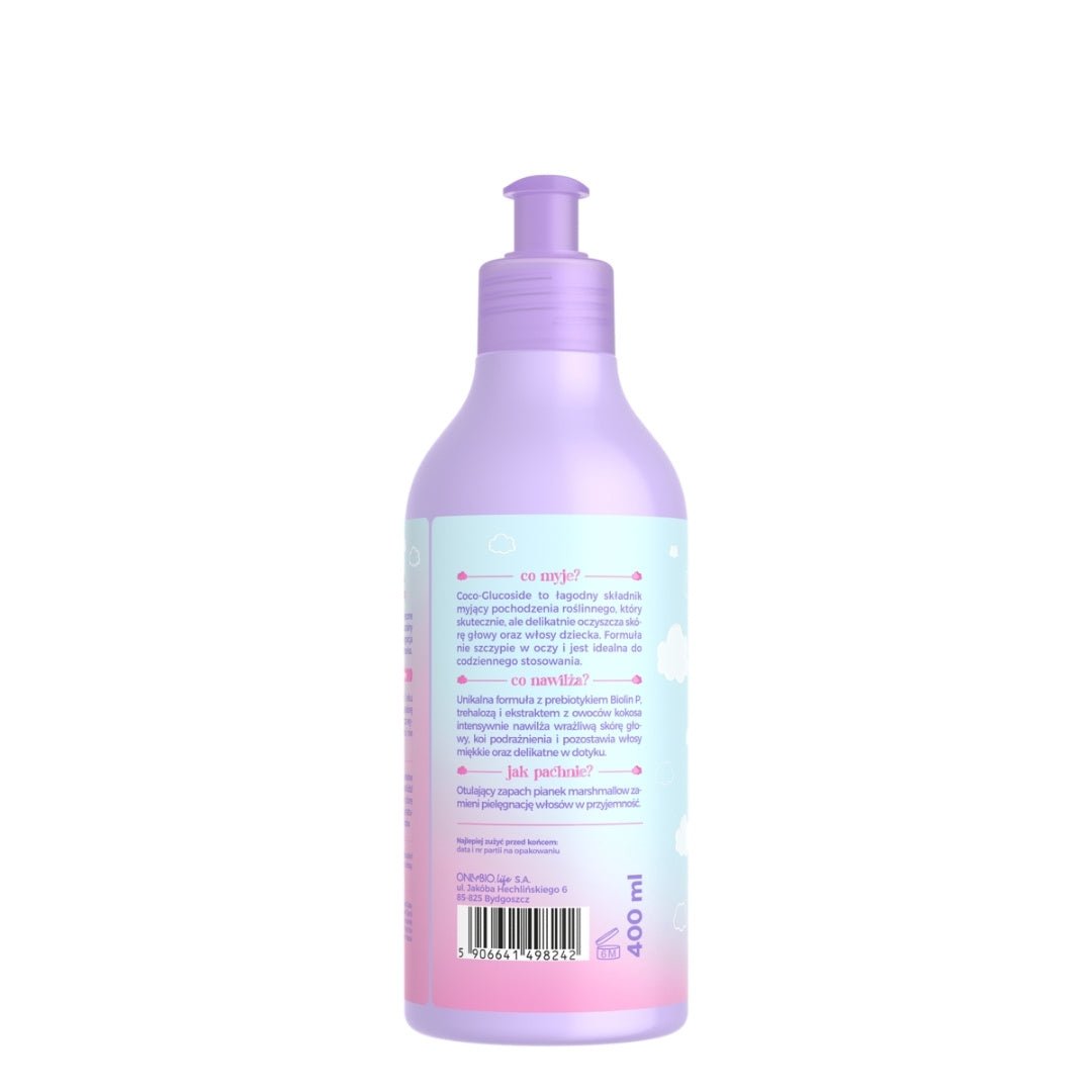 OnlyBio Hair in Balance Kids - CLOUDY Shampoo for sensitive scalp 400ml - OnlyBio - Vesa Beauty