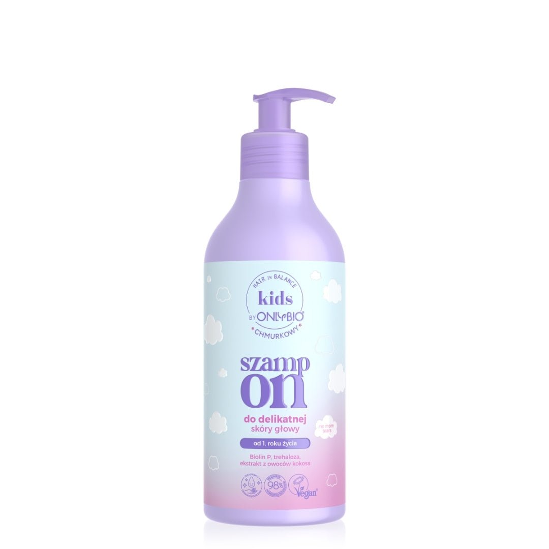 OnlyBio Hair in Balance Kids - CLOUDY Shampoo for sensitive scalp 400ml - OnlyBio - Vesa Beauty