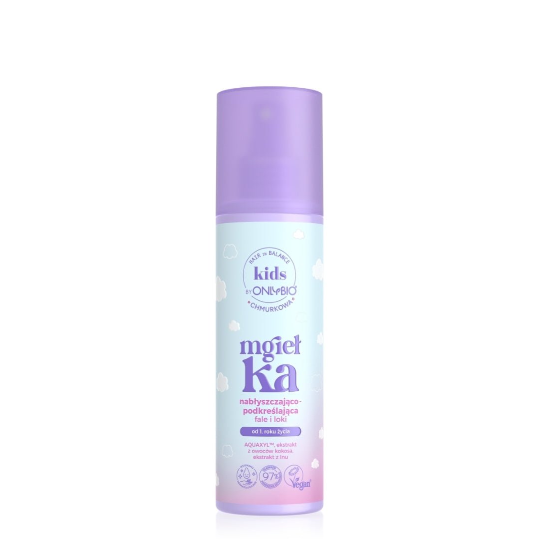 OnlyBio Hair in Balance Kids - CLOUDY Shine - enhancing mist for waves and curls 200ml - OnlyBio - Vesa Beauty