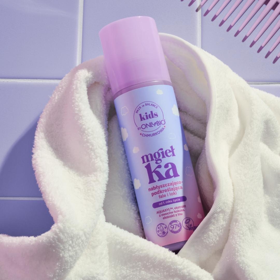 OnlyBio Hair in Balance Kids - CLOUDY Shine - enhancing mist for waves and curls 200ml - OnlyBio - Vesa Beauty