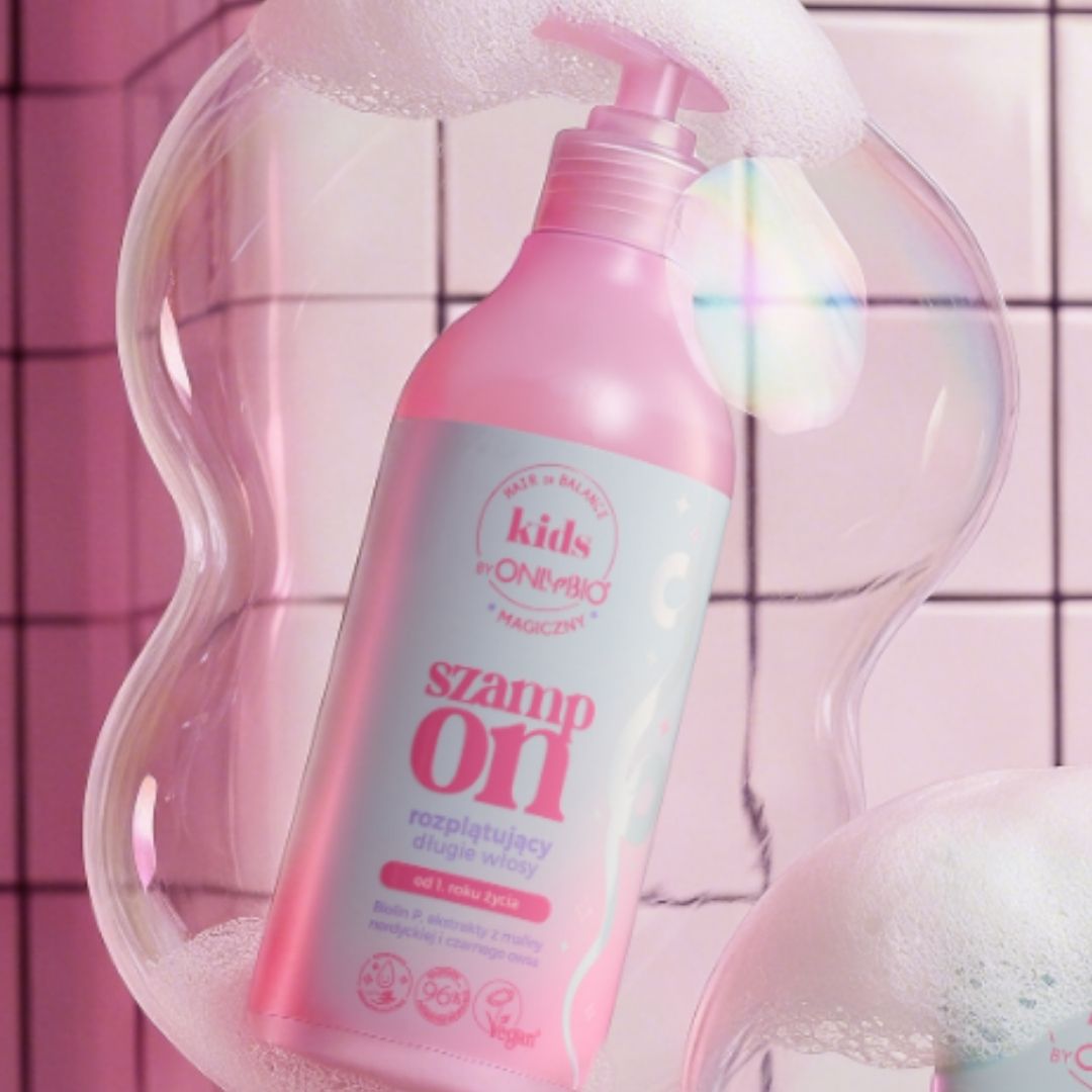 OnlyBio Hair in Balance Kids - MAGIC Detangling shampoo for long hair 400ml - OnlyBio - Vesa Beauty