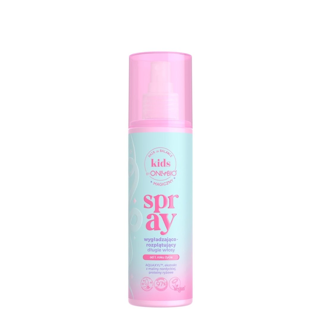 OnlyBio Hair in Balance Kids - MAGIC Smoothing &amp; detangling spray for long hair 200ml - OnlyBio - Vesa Beauty