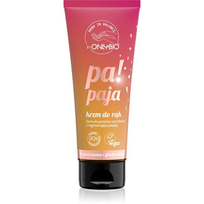 OnlyBio Hand in Balance - Hand cream against roughness - Papaya 50ml - OnlyBio - Vesa Beauty