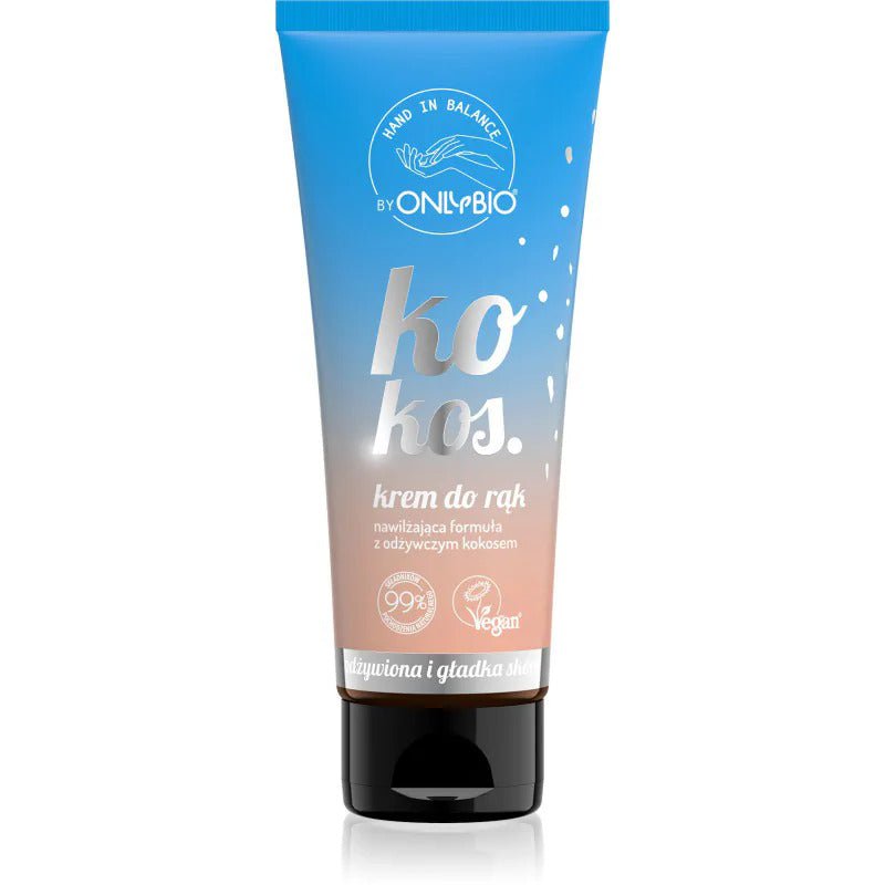 OnlyBio Hand in Balance - Moisturizing hand cream - Coconut 50ml - OnlyBio - Vesa Beauty