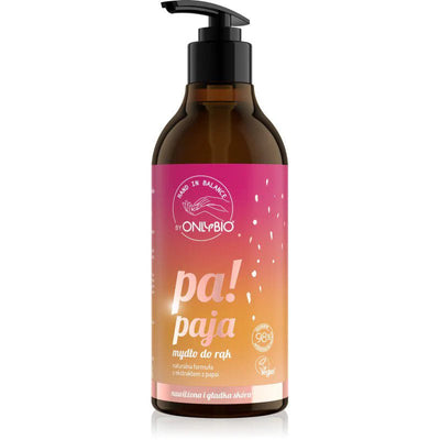 OnlyBio Hand in Balance - Papaya Hand Soap 400ml - OnlyBio - Vesa Beauty