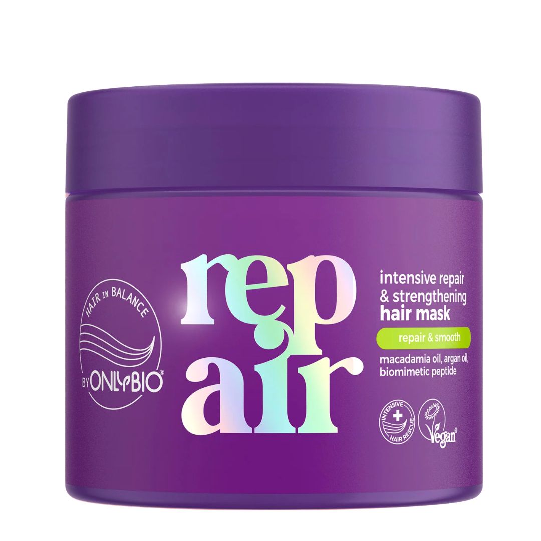 OnlyBio REPAIR Intensive Repair &amp; Strengthening Hair Mask 280ml - OnlyBio - Vesa Beauty