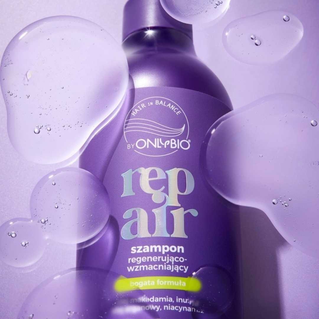 OnlyBio REPAIR Regenerating & Strengthening Shampoo 400ml - OnlyBio - Vesa Beauty