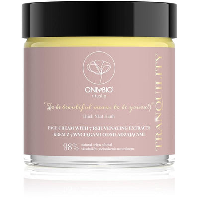 OnlyBio Ritualia TRANQUILITY Face cream with 7 rejuvenating extracts 50ml - OnlyBio - Vesa Beauty