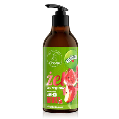 OnlyBio x Tymbark - Body in Balance Apple-watermelon Shower gel 400ml - OnlyBio - Vesa Beauty
