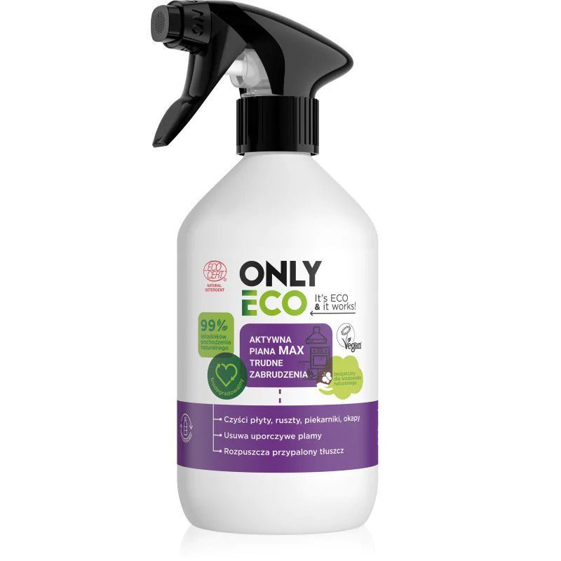 OnlyEco Active foam MAX difficult dirt 500ml - OnlyBio - Vesa Beauty