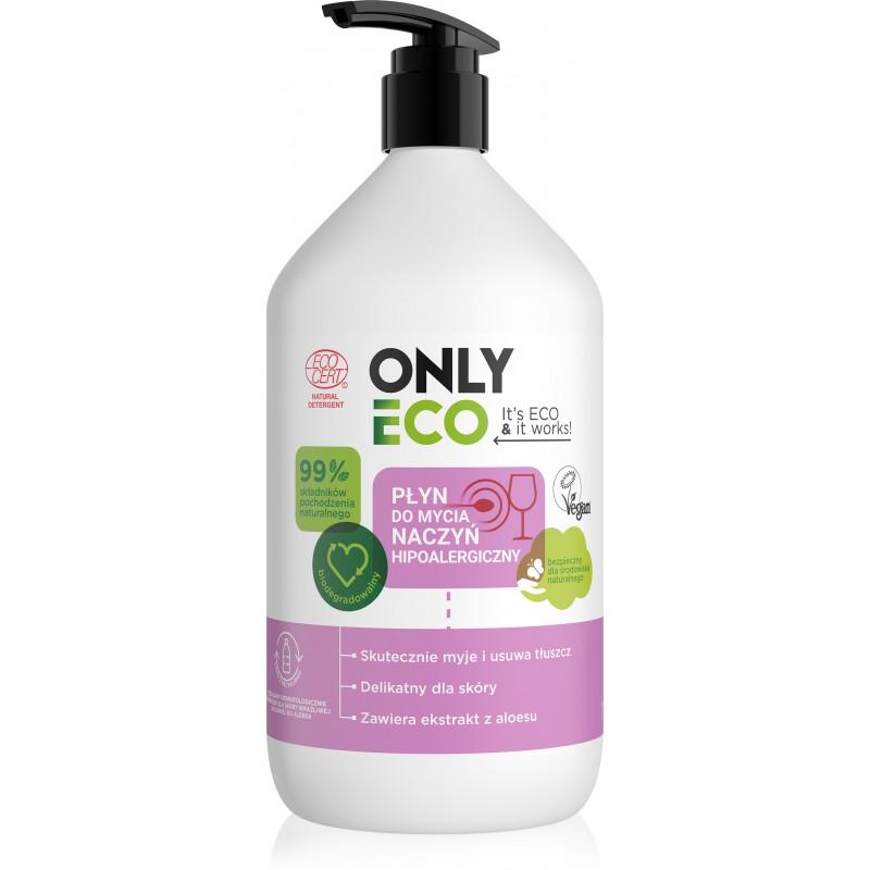 OnlyEco Hypoallergenic Dishwashing Liquid 1000ml - OnlyBio - Vesa Beauty