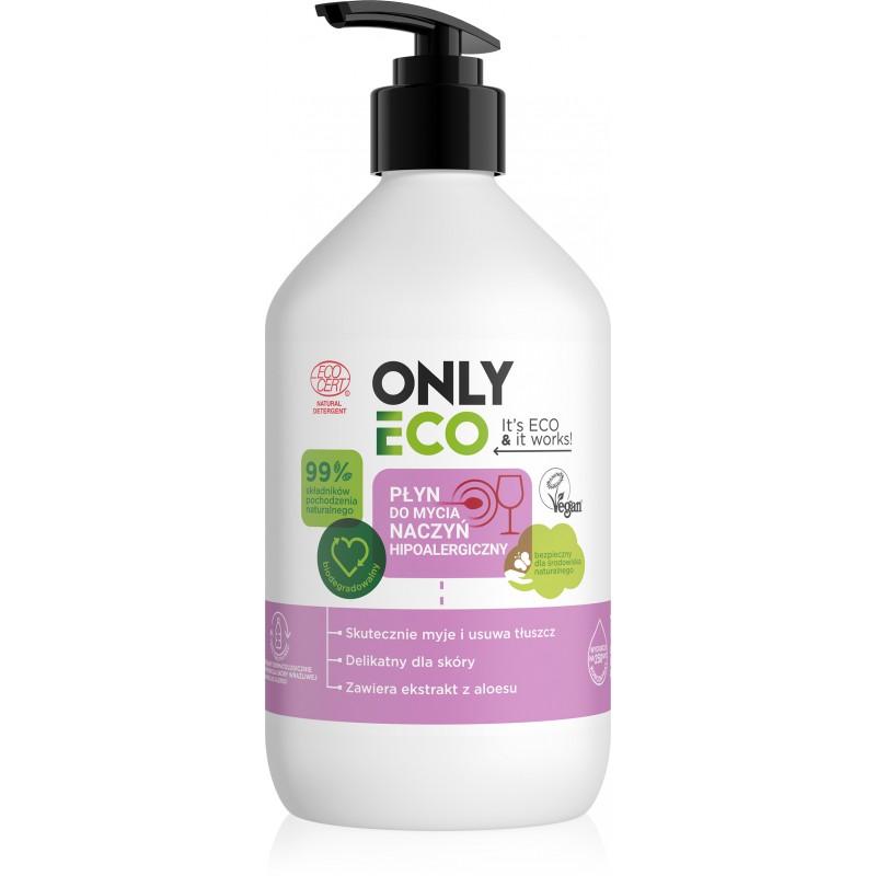 OnlyEco Hypoallergenic Dishwashing Liquid 500ml - OnlyBio - Vesa Beauty