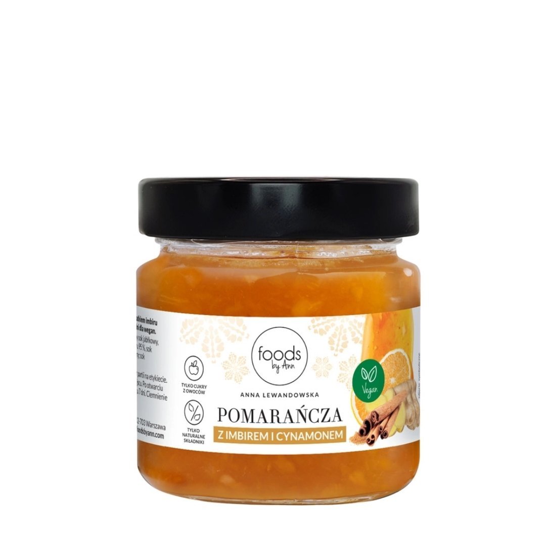 Orange with ginger & cinnamon 200g - Foods by Ann - Vesa Beauty