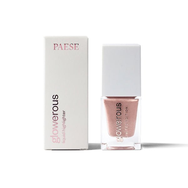 PAESE GLOWEROUS - Liquid highlighter - Sparkle Rose 16ml - PAESE - Vesa Beauty