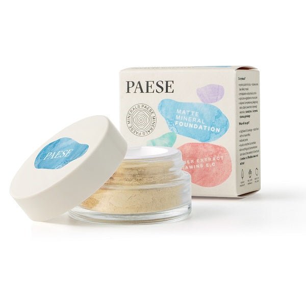 PAESE MINERALS Matte Mineral Foundation 7g - PAESE - Vesa Beauty