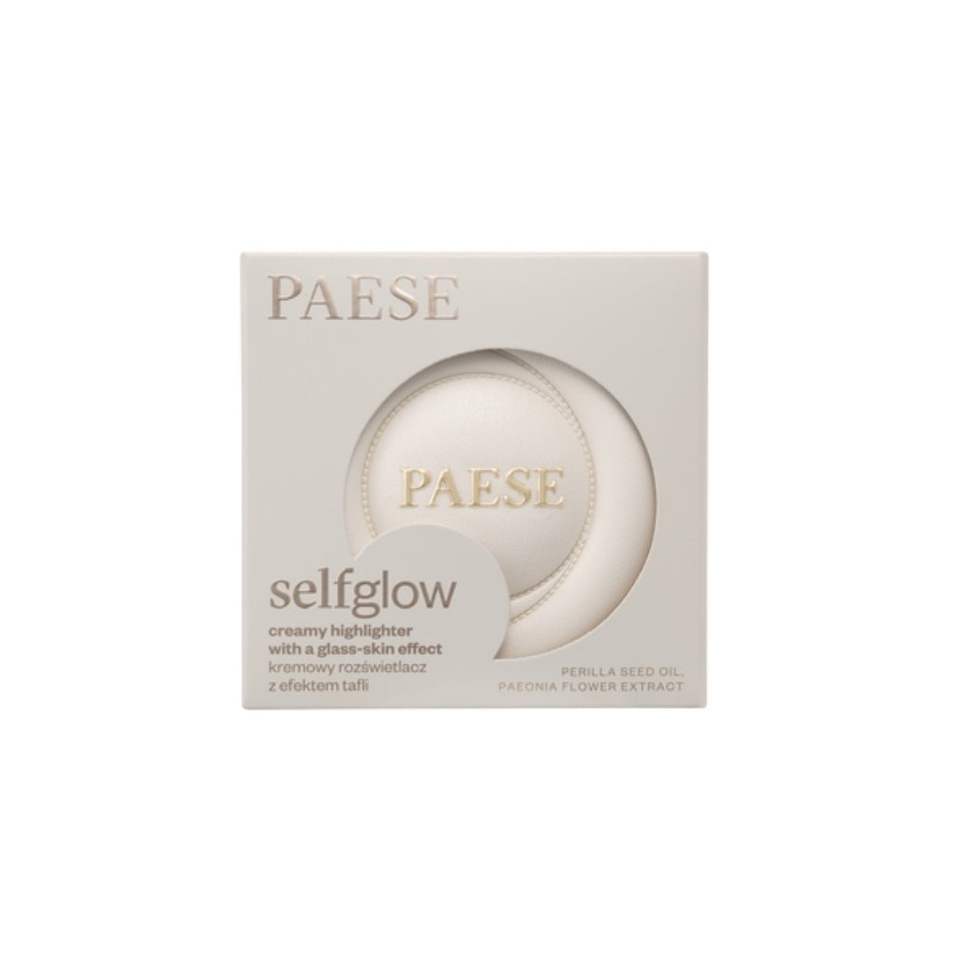 PAESE SELFGLOW creamy highlighter with a glass - skin effect 8g - PAESE - Vesa Beauty