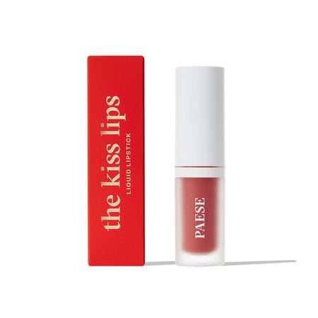 PAESE THE KISS LIPS SET - Liquid Lipstick & Lip Liner - 02 Nude Coral - PAESE - Vesa Beauty