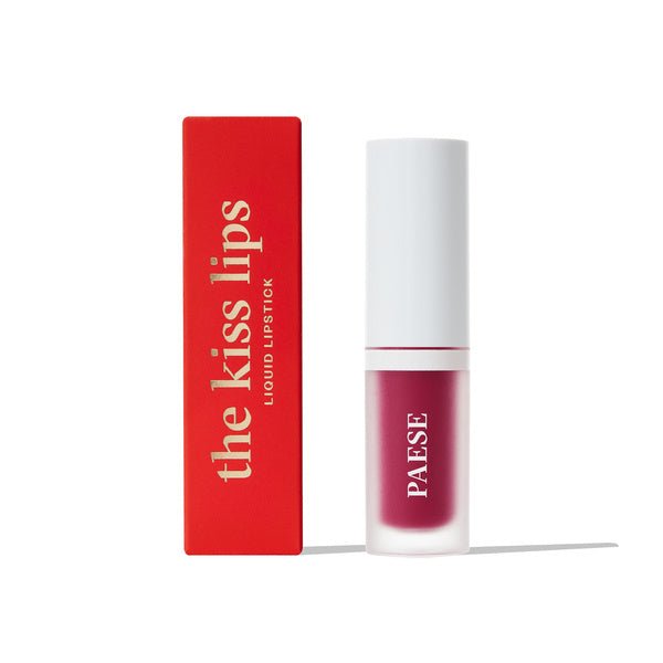 PAESE THE KISS LIPS SET - Liquid Lipstick & Lip Liner - 05 Raspberry Red - PAESE - Vesa Beauty