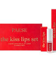 PAESE THE KISS LIPS SET - Liquid Lipstick & Lip Liner - 06 Classic Red - PAESE - Vesa Beauty