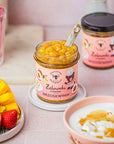 Peach in gel with Honey "Żelowocki" 320g - Sadowski Bee Gardens - Vesa Beauty